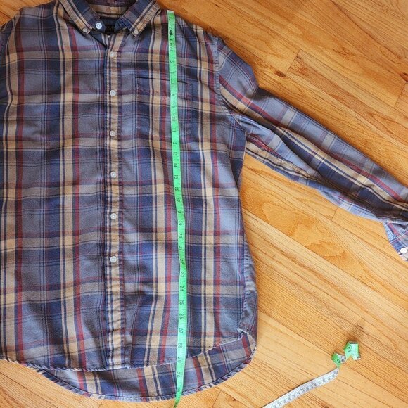 U.S POLO ASSN. PLAID Shirt Medium - Picture 5 of 6